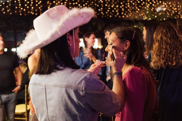 Tocador glitter bar bodas zaragoza