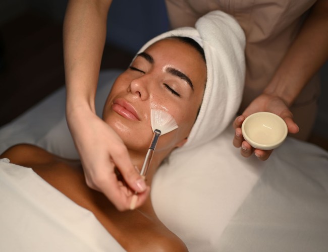 Peeling químico en la cara en zaragoza